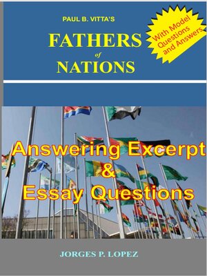 cover image of Paul B Vitta's Fathers of Nations